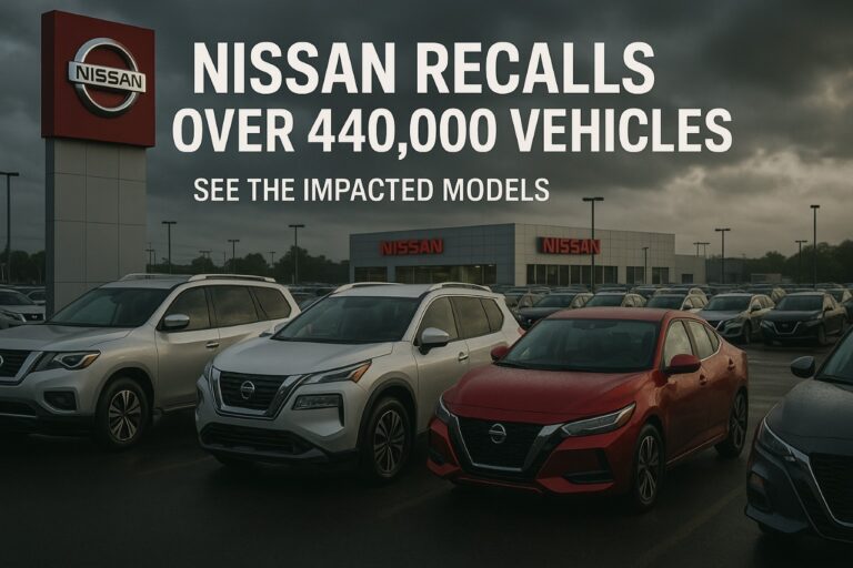 nissan recalls 40000