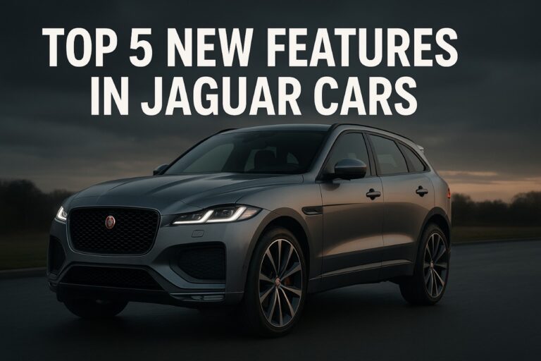 Top 5 New Features in Jaguar Cars